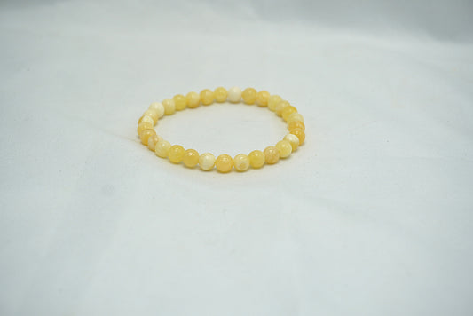 BRACELET CALCITE ORANGE 6MM