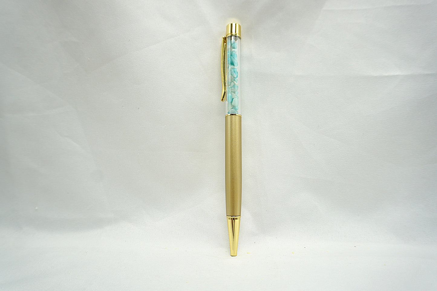 STYLO AVEC ASSORTIMENT DE PIERRES