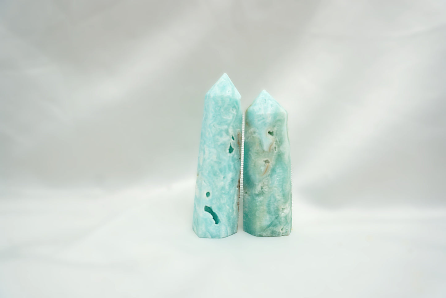 POINTE ARAGONITE BLEUE