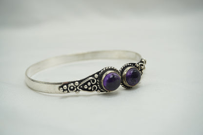 BRACELET AMETHYSTE LAITON
