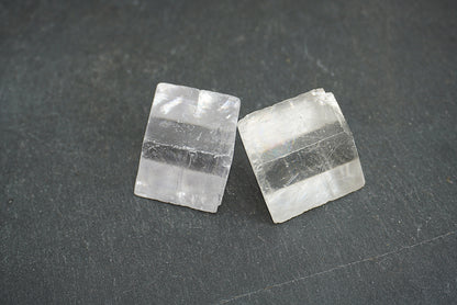 CALCITE OPTIQUE BLANCHE (56 grammes)