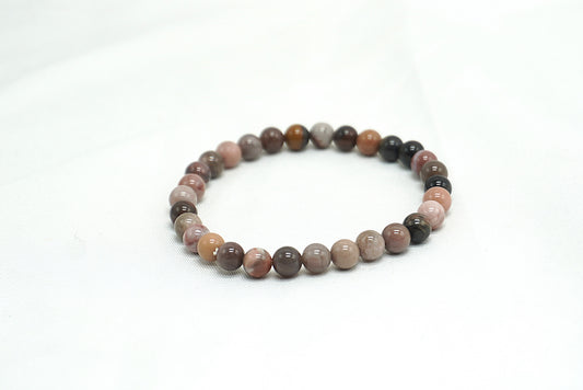 BRACELET BOIS FOSSILE 6MM
