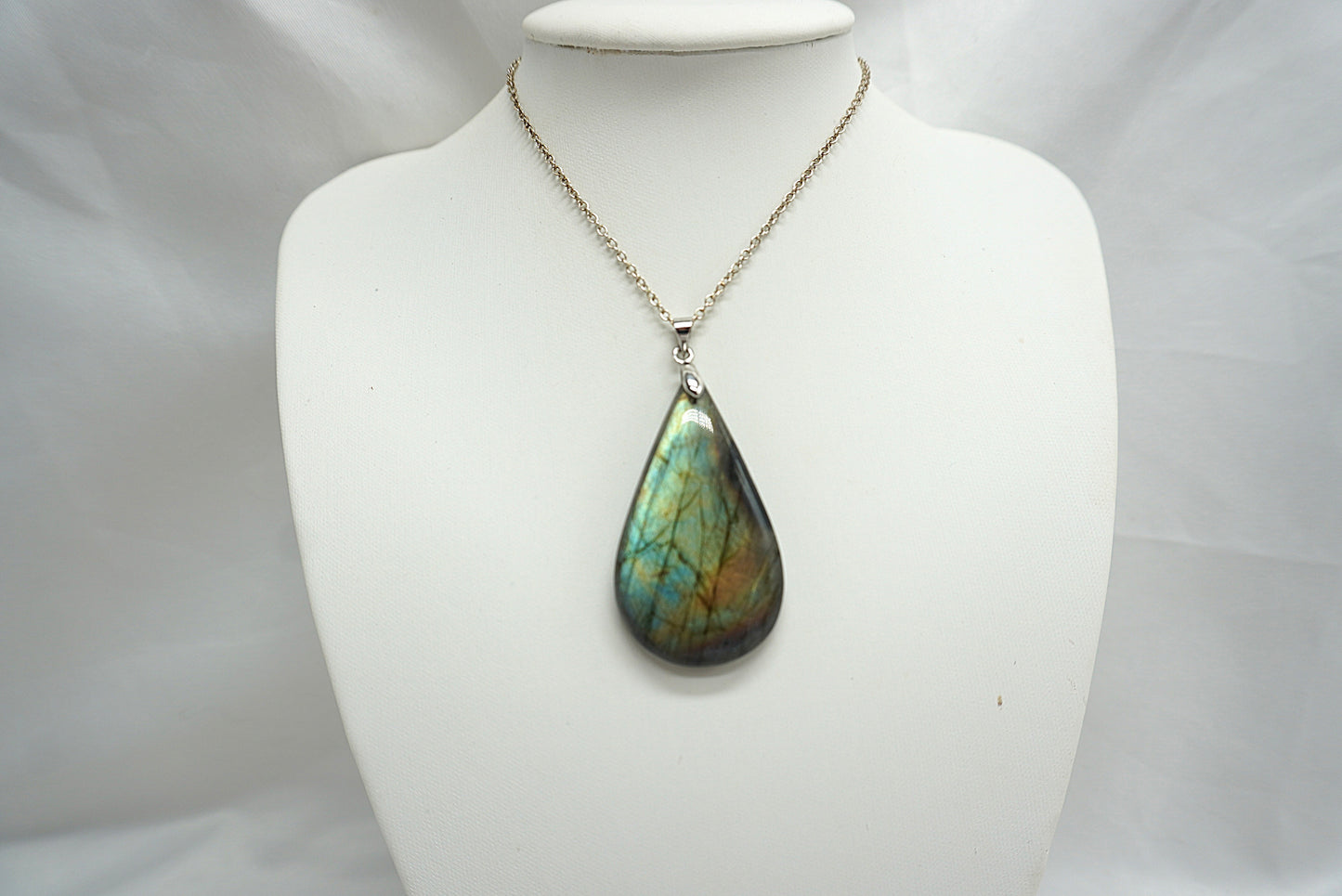 PENDENTIF LABRADORITE (ref 11)