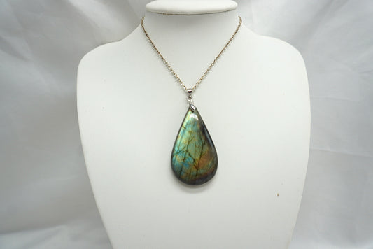 PENDENTIF LABRADORITE (ref 11)