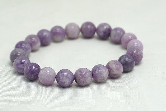 BRACELET LEPIDOLITE 10MM