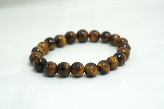 BRACELET OEIL DE TIGRE 10MM