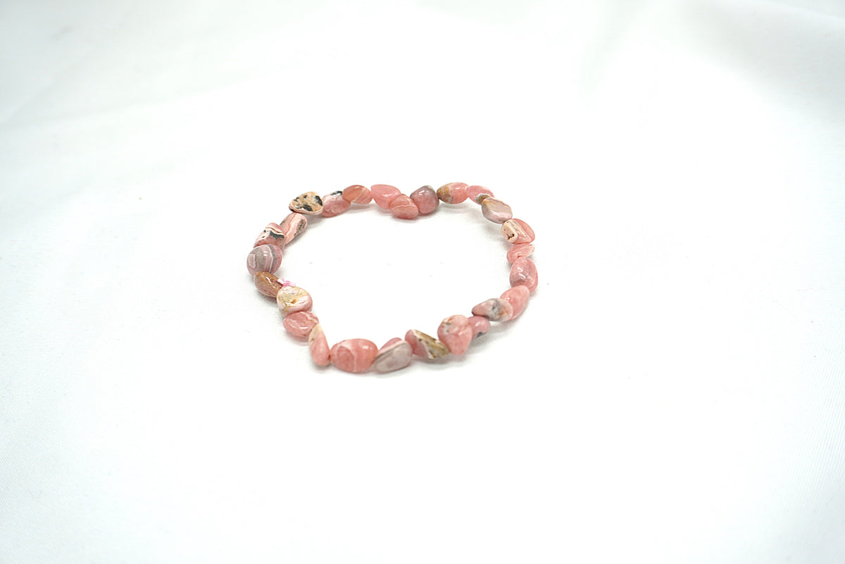 BRACELET PIERRES ROULEES RHODOCHROSITE