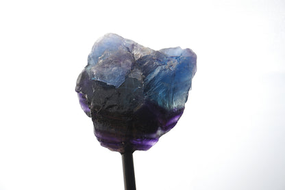 FLUORITE BRUTE SUR SOCLE