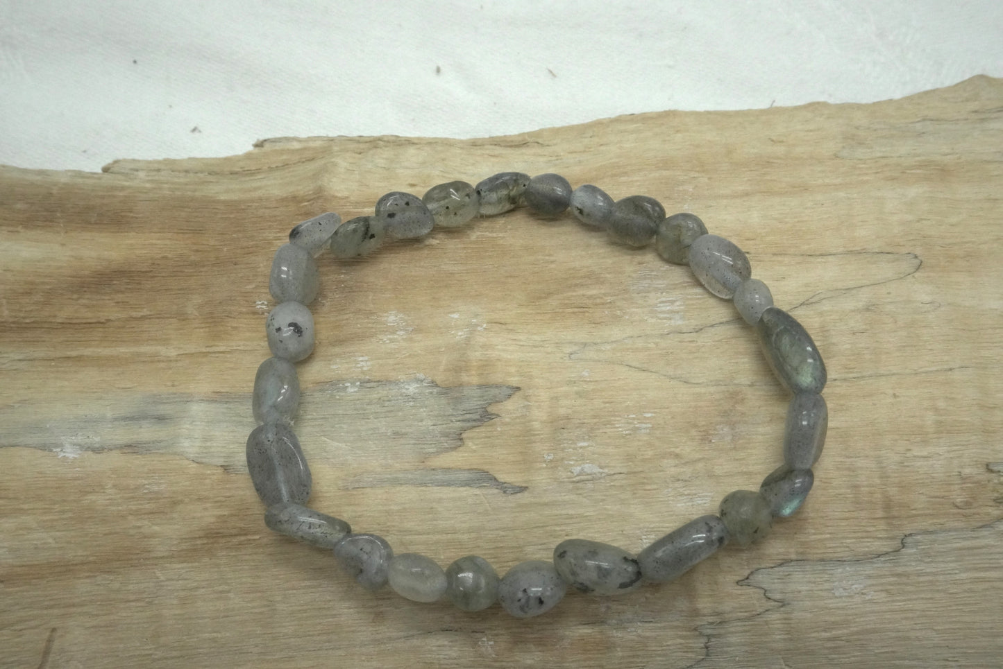 BRACELET LABRADORITE PIERRES ROULEES