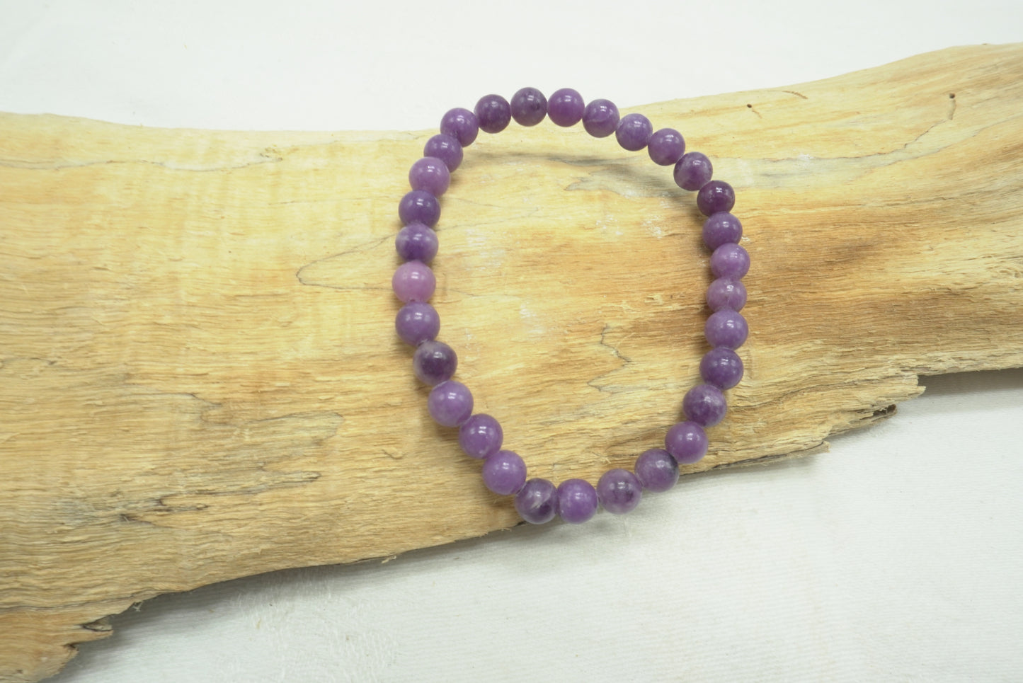 BRACELET LEPIDOLITE 6MM