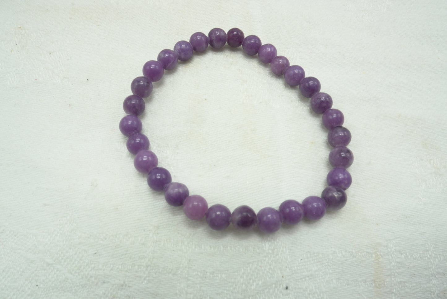 BRACELET LEPIDOLITE 6MM