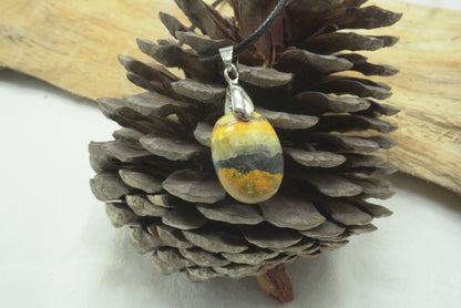 PENDENTIF JASPE BUMBLEBEE (BOURDON)