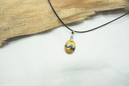PENDENTIF JASPE BUMBLEBEE (BOURDON)