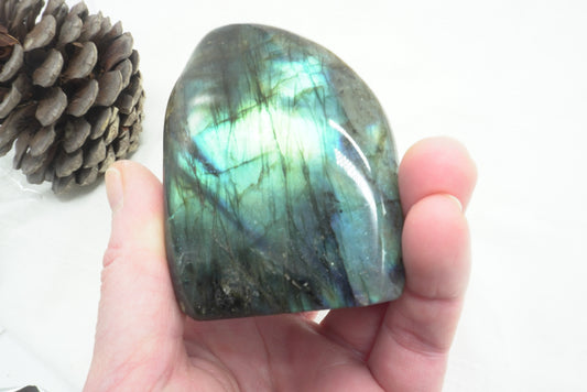 BLOC A POSER LABRADORITE (336 grammes)