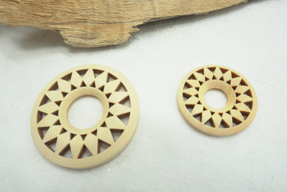 SOCLE POUR SPHERE ET OEUF EN BOIS