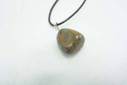 PENDENTIF PIERRE ROULEE RHYOLITE
