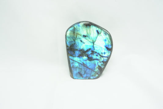 LABRADORITE BLOC A POSER (739 grammes)