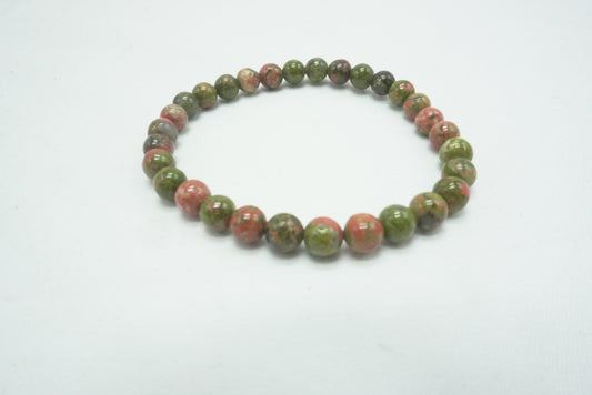 BRACELET UNAKITE 6MM