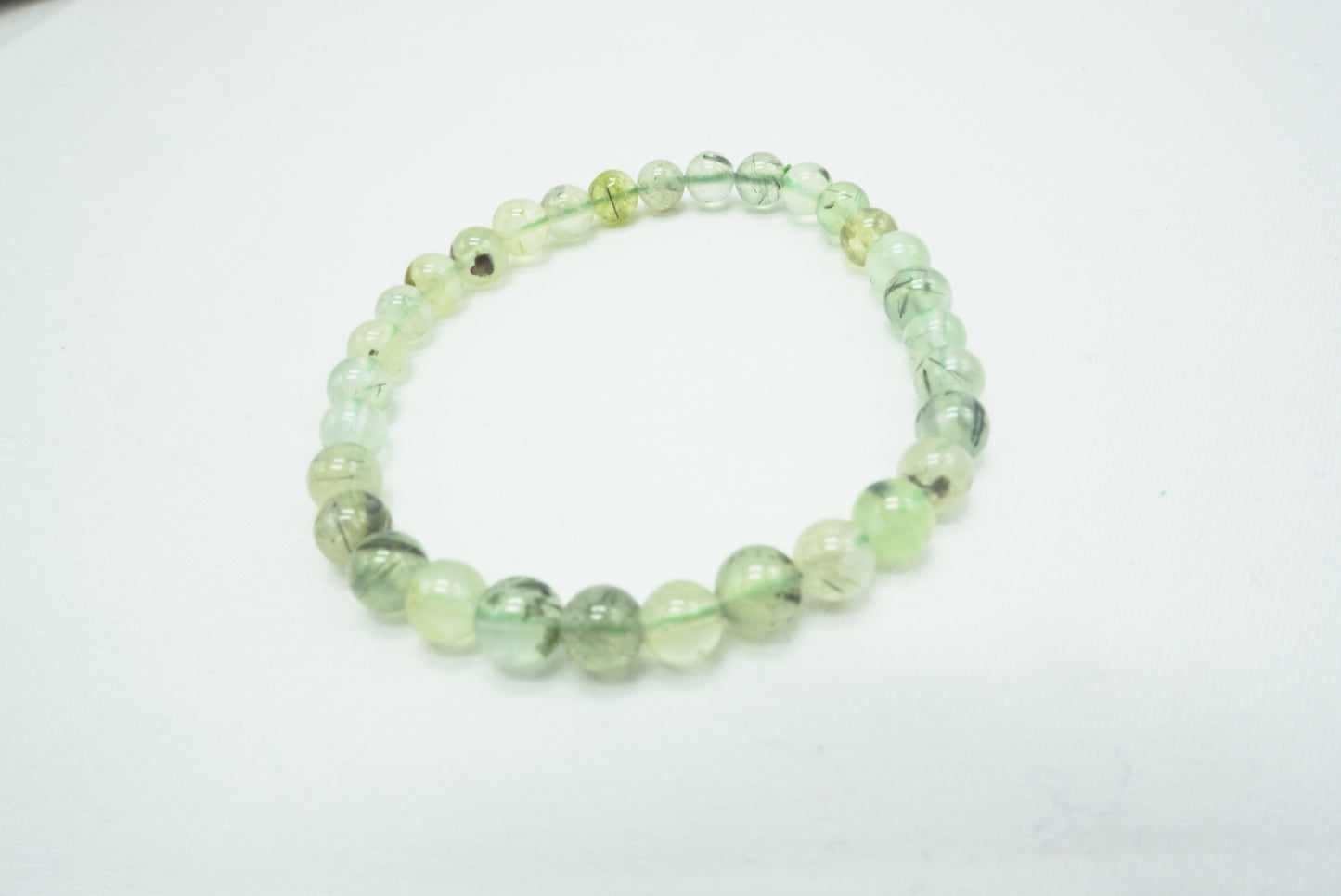 BRACELET PREHNITE 6MM