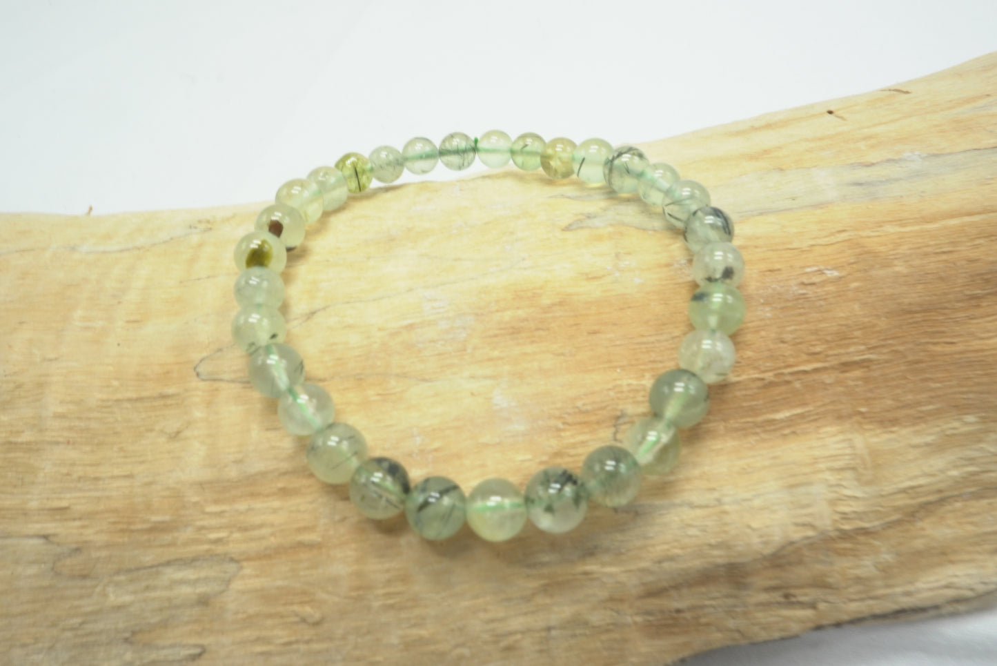 BRACELET PREHNITE 6MM