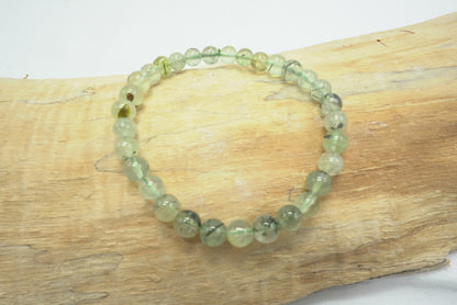 BRACELET PREHNITE 6MM