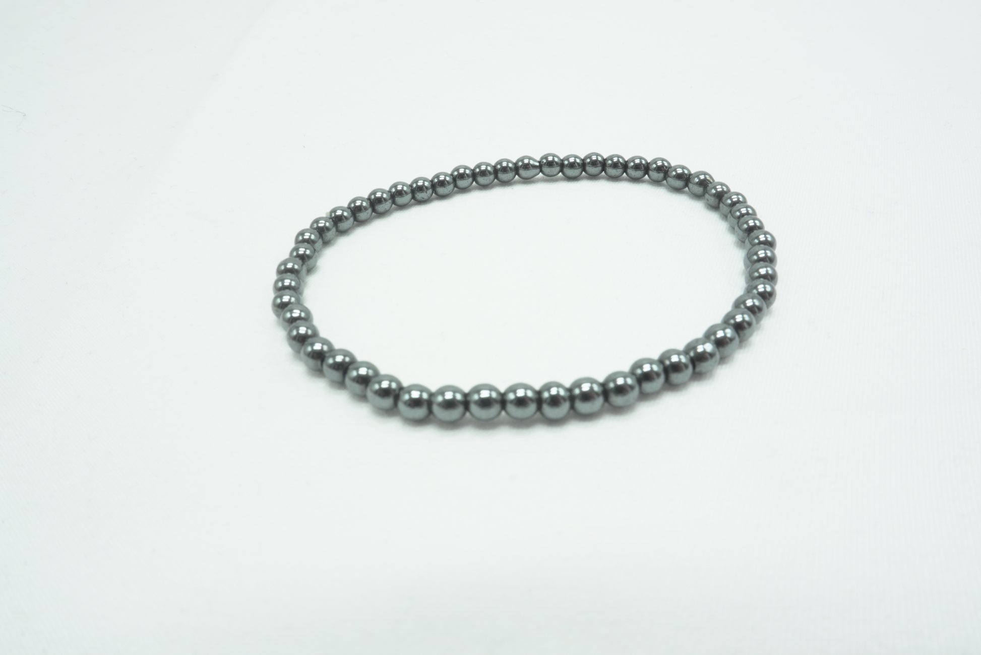 BRACELET HEMATITE 4MM