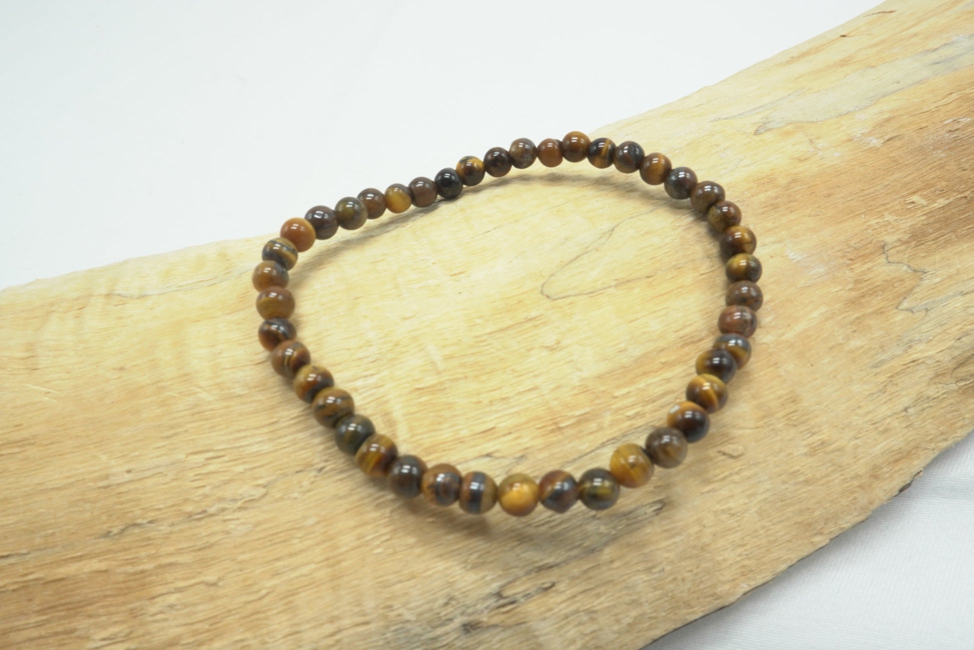 BRACELET OEIL DE TIGRE 4MM
