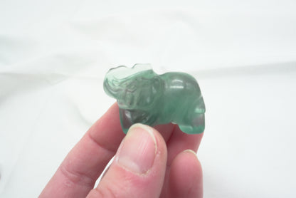 ELEPHANT FLUORITE MULTICOLORE
