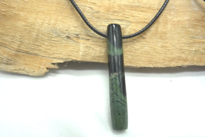 PENDENTIF TUBE JASPE KAMBABA