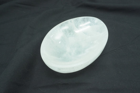 COUPELLE OVALE SELENITE 15CM