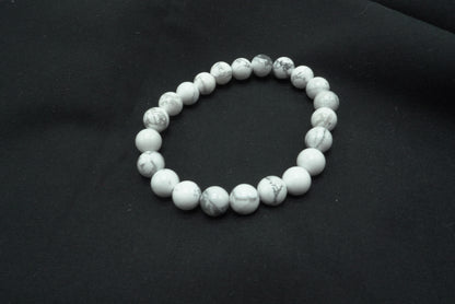 BRACELET HOWLITE 8MM