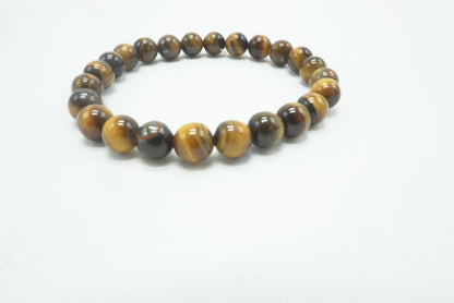 BRACELET OEIL DE TIGRE 8MM