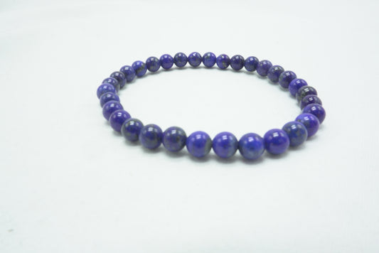 BRACELET LAPIS LAZULI 6MM