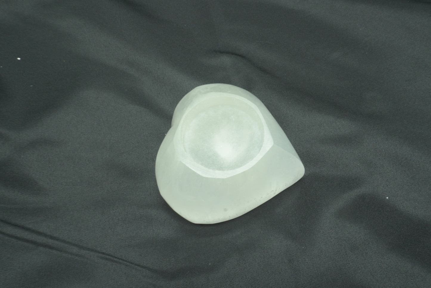 BOUGEOIR COEUR SELENITE