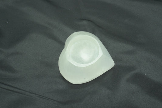BOUGEOIR COEUR SELENITE