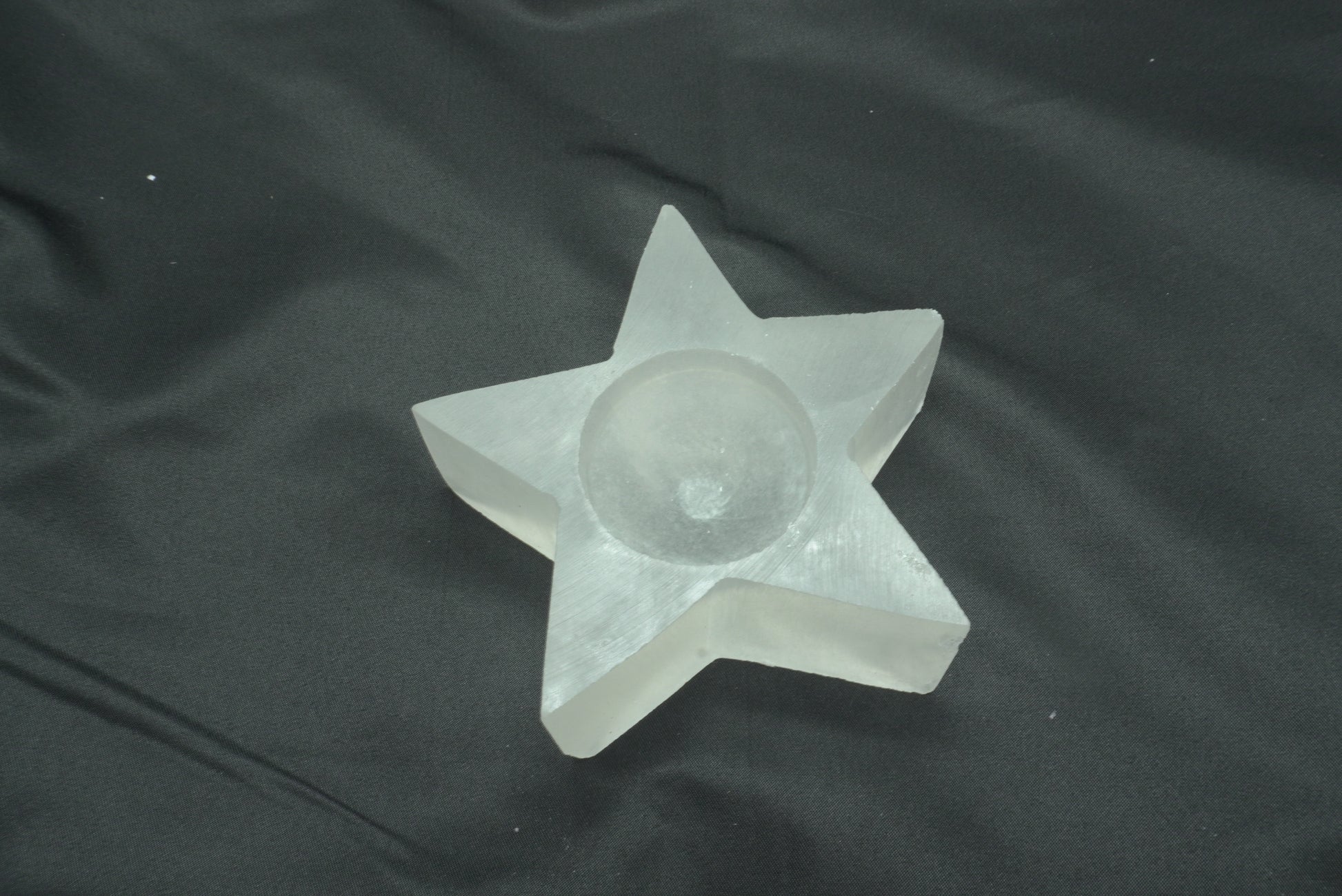 BOUGEOIR ETOILE SELENITE