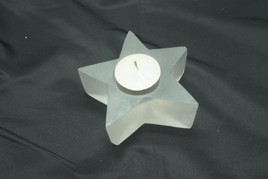 BOUGEOIR ETOILE SELENITE