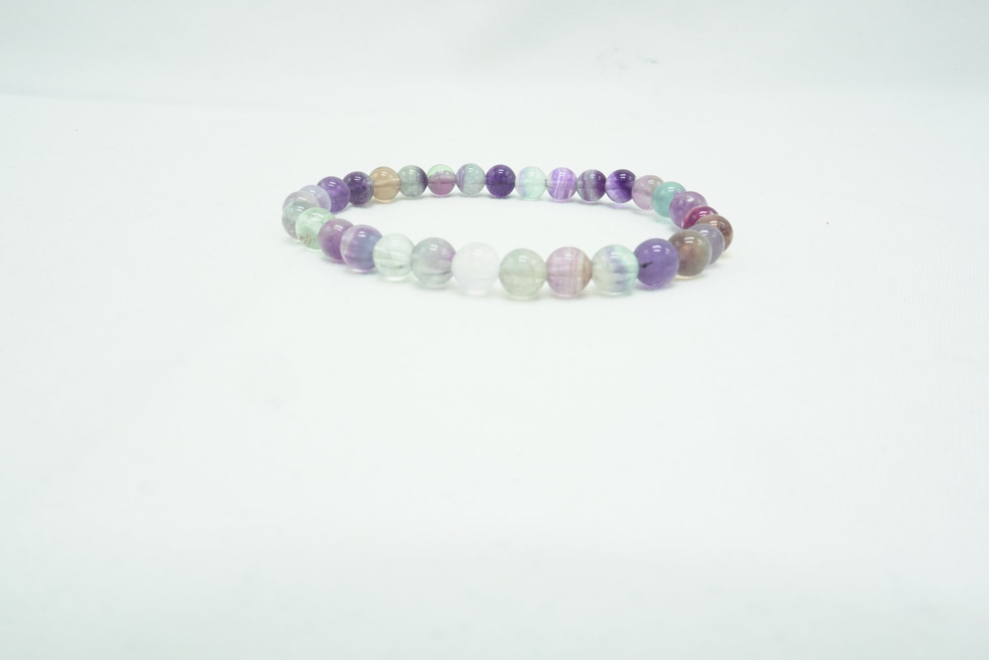 BRACELET FLUORITE MULTICOLORE 6MM