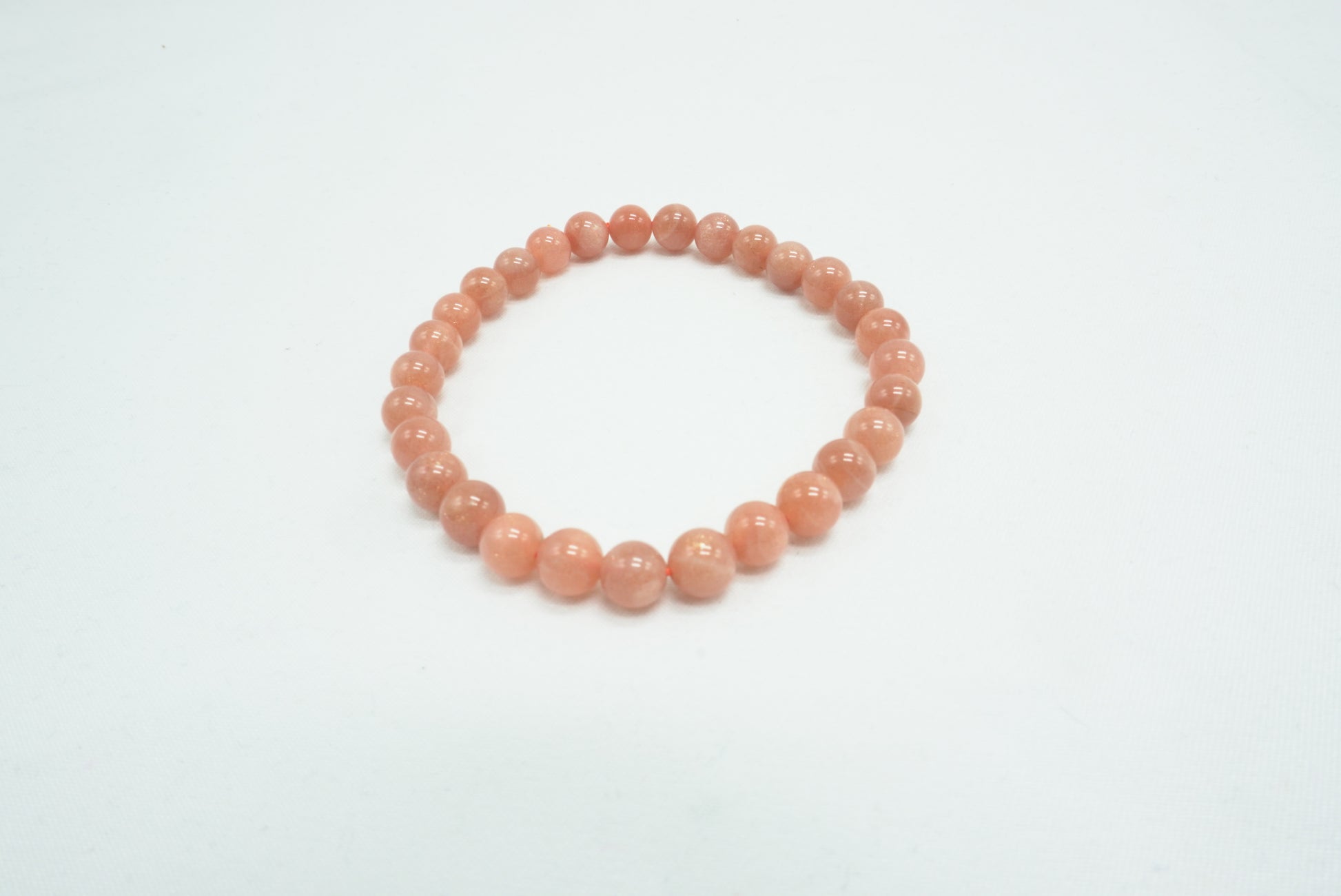 BRACELET PIERRE DE LUNE ROSE 6MM