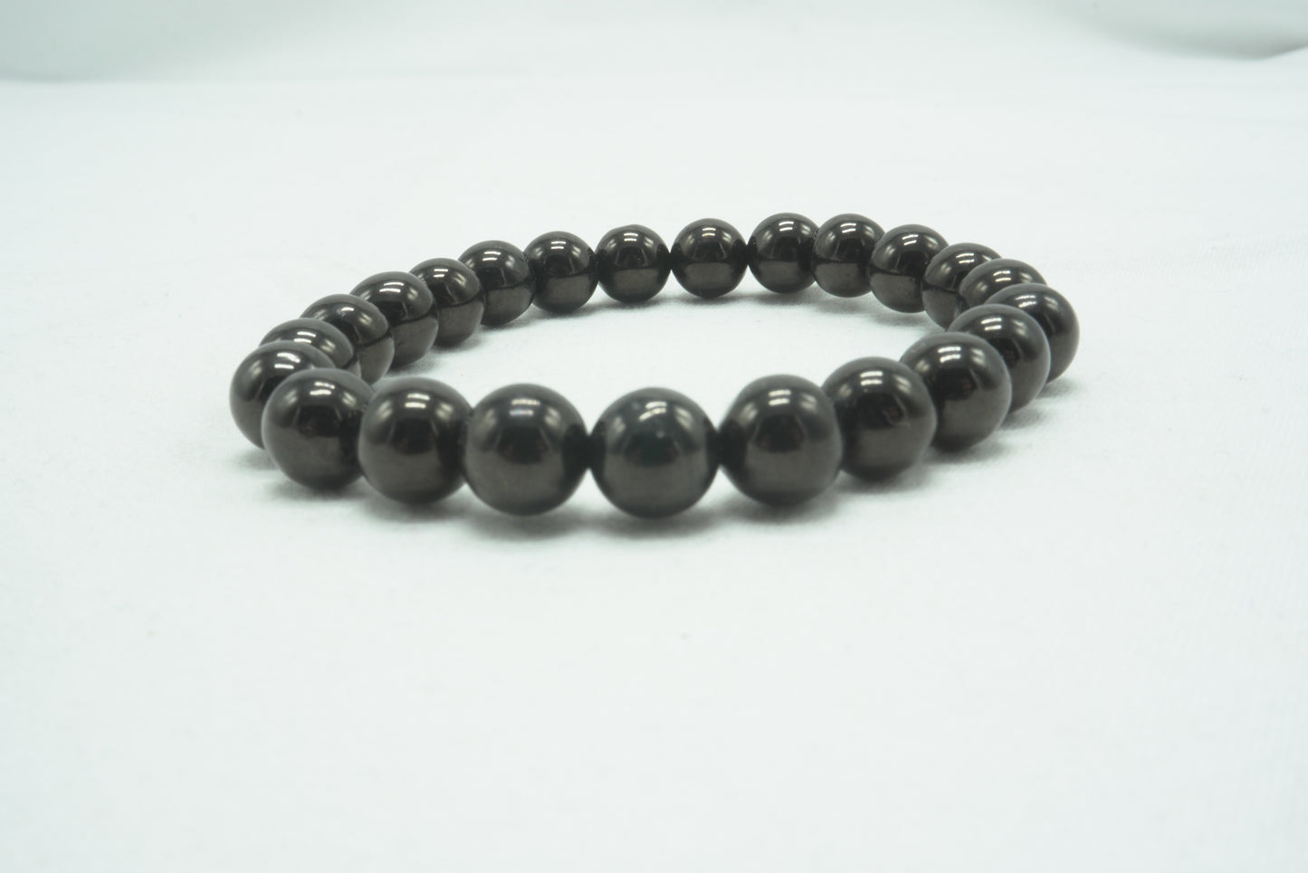 BRACELET JAIS 8MM