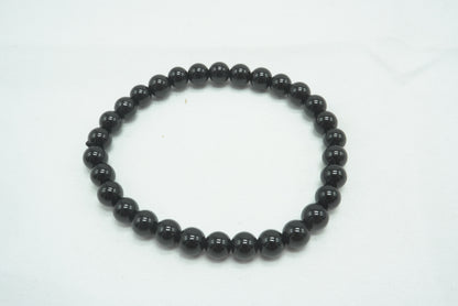 BRACELET OBSIDIENNE NOIRE 6MM