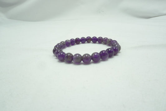 BRACELET AMETHYSTE (Taille enfant) 6MM