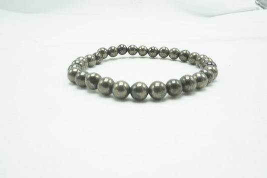 BRACELET PYRITE 6MM