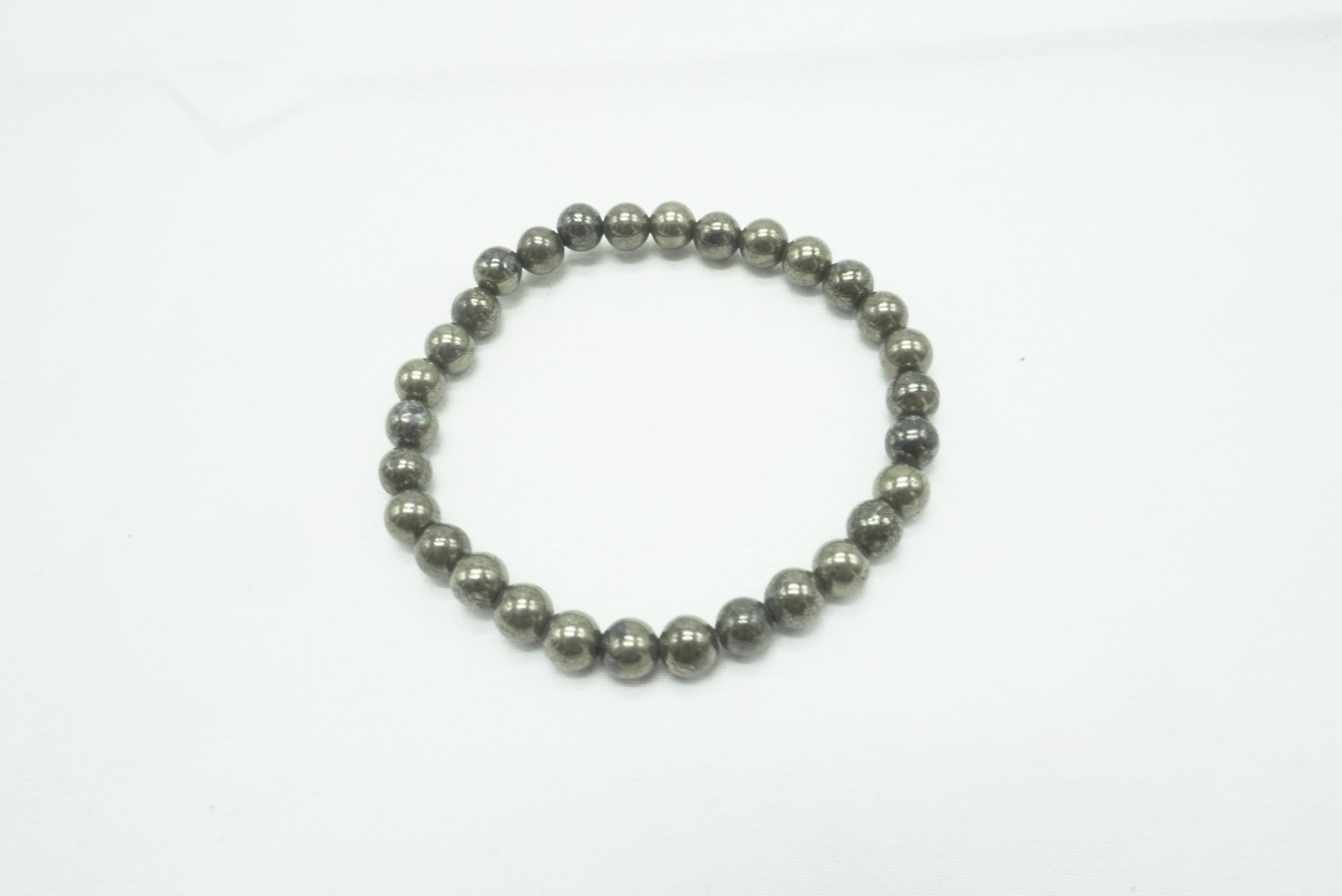 BRACELET PYRITE 6MM