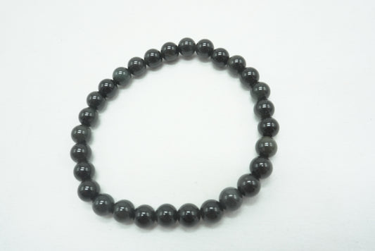 BRACELET OBSIDIENNE OEIL CELESTE 6MM