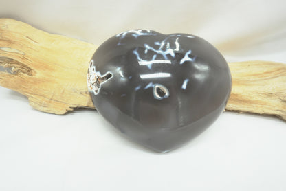 COEUR AGATE ORQUE (690 grammes)