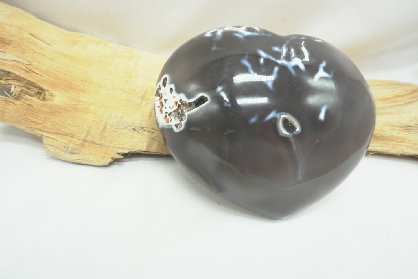 COEUR AGATE ORQUE (690 grammes)