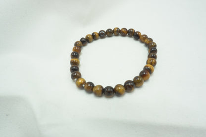 BRACELET OEIL DE TIGRE 6MM