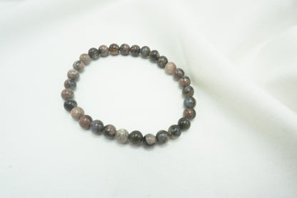 BRACELET LIBERITE BLEUE 6MM