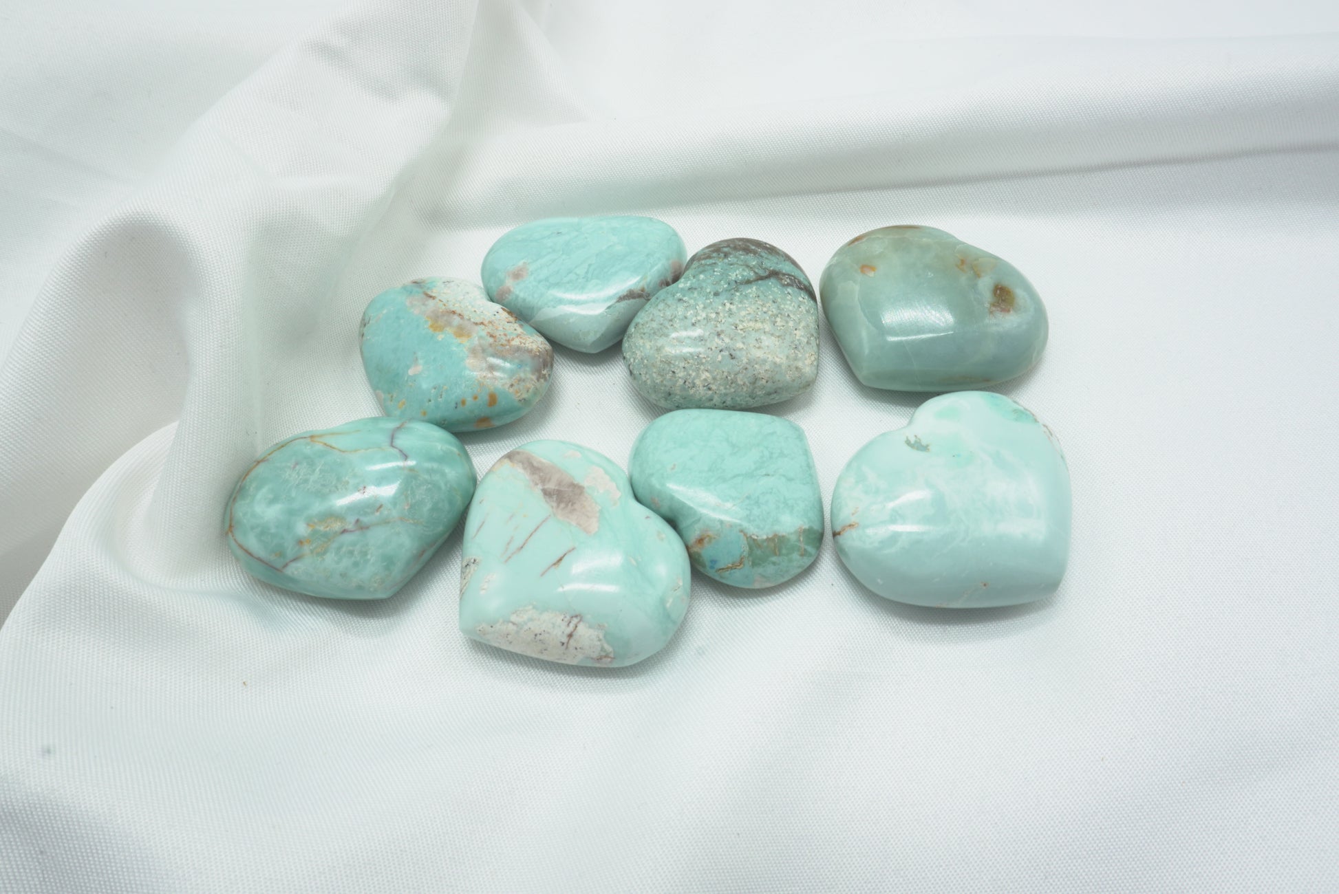 COEUR TURQUOISE DE MADAGASCAR (DICKTITE)